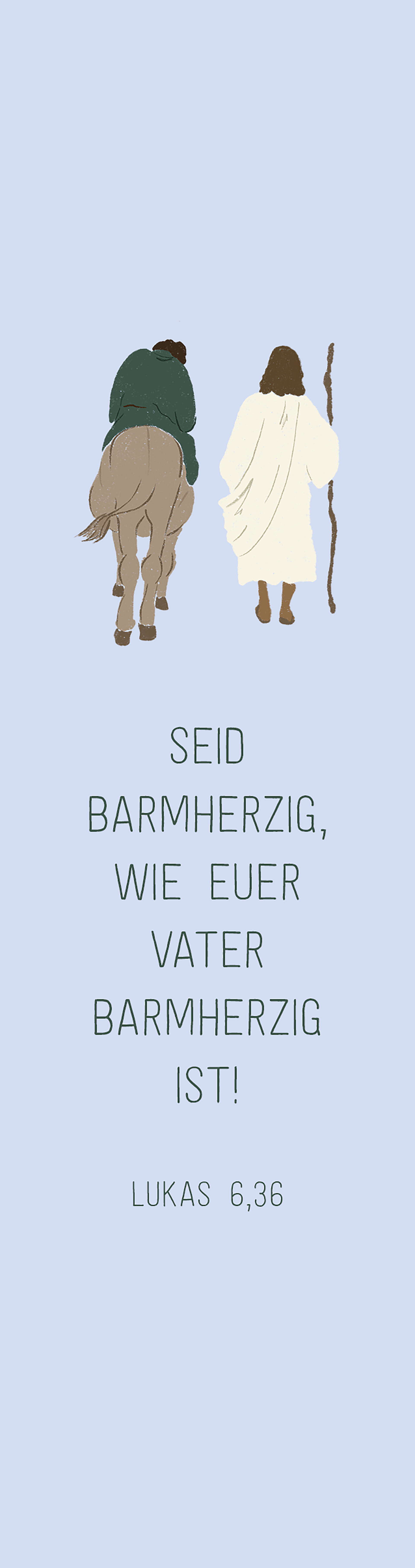 Lesezeichen - Barmherzigkeit leben