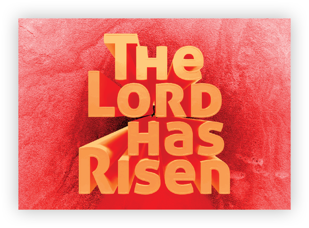 Mini – The Lord has risen Mini - The Lord has risen