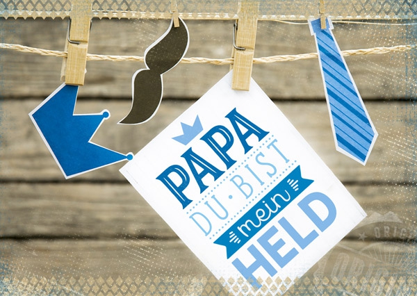 Postkarte - Papa Postkarte - Papa