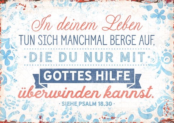 Postkarte - In deinem Leben Postkarte - In deinem Leben