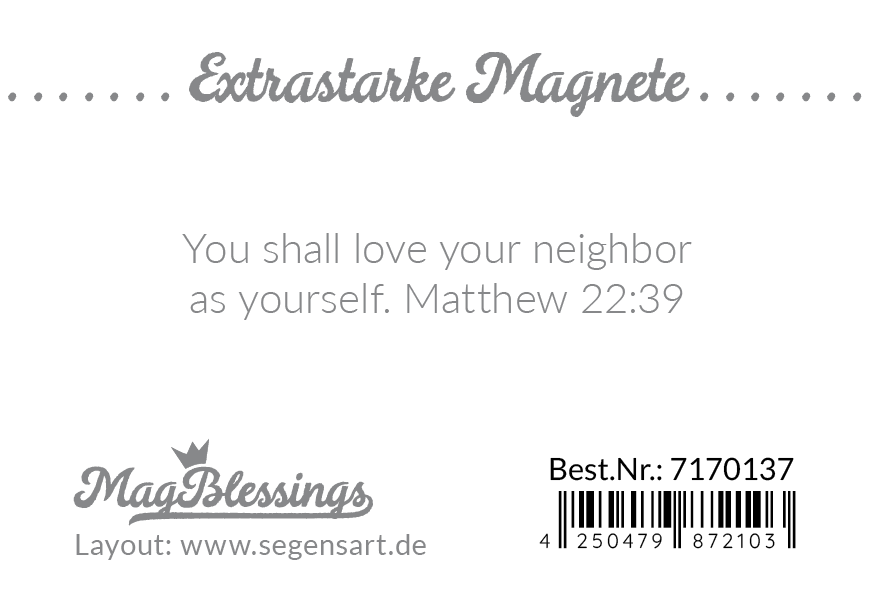 Magnet - Love God. Love People.