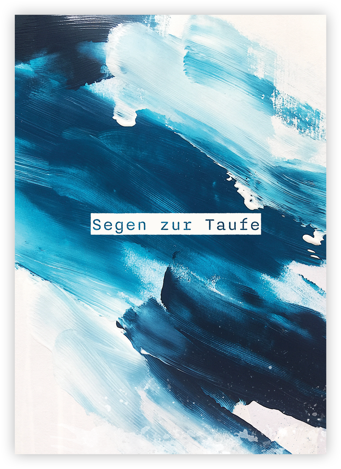 Faltkarte - Segen zur Taufe (Neues Leben)