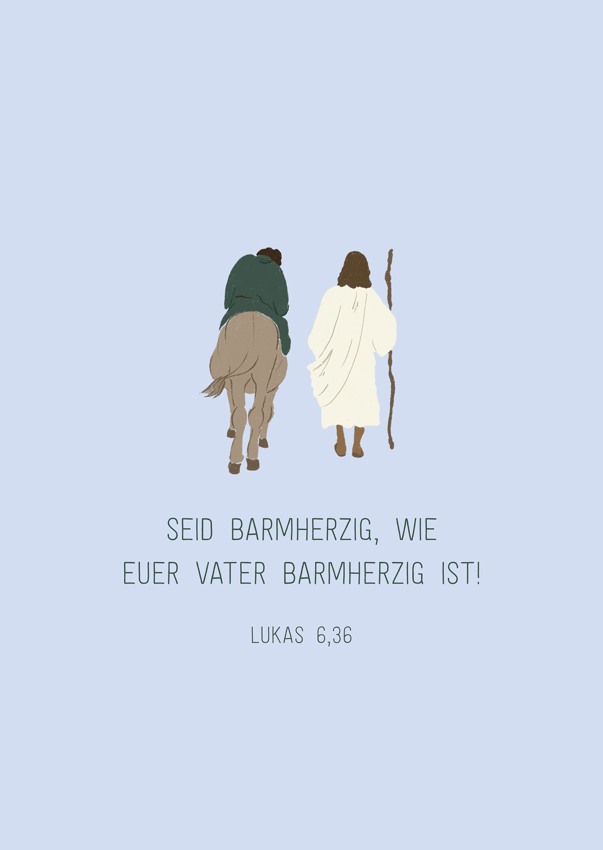 Poster - Barmherzigkeit leben