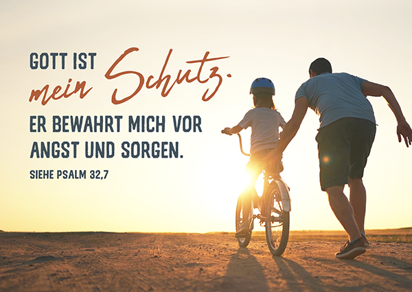 Postkarte - Mein Schutz (Papa)