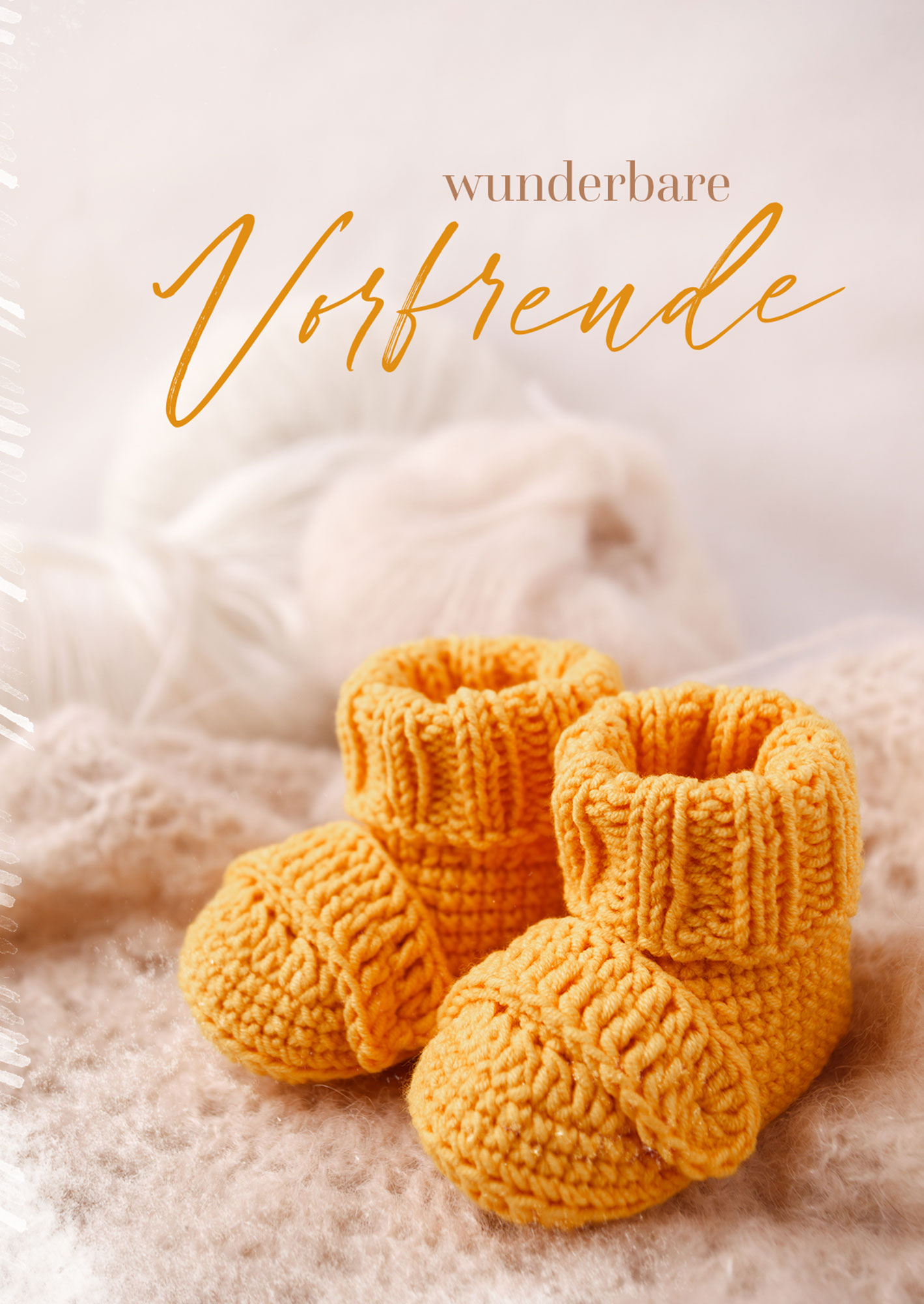 Doppelkarte – Wunderbare Vorfreude Faltkarte - Wunderbare Vorfreude