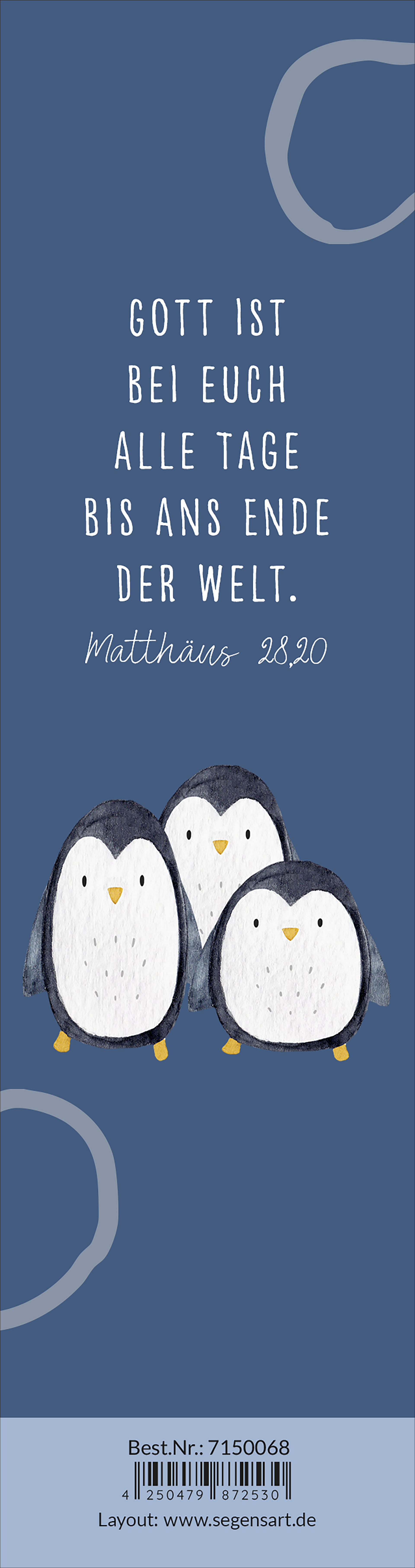 Lesezeichen für Kinder - Ich bin nicht allein - Affirmation