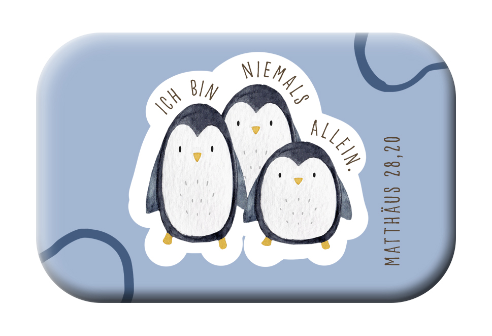 Magnet für Kinder - Ich bin niemals allein - Affirmation