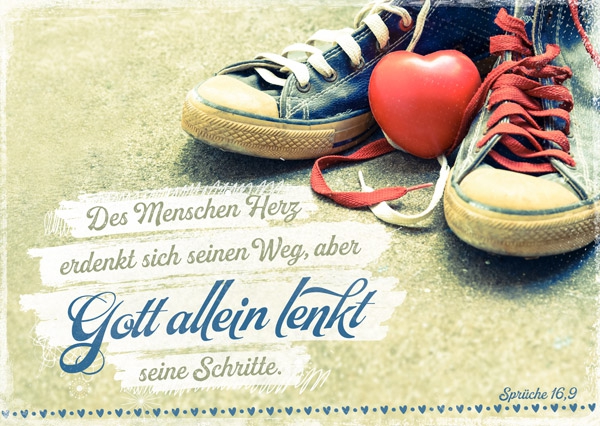 Postkarte - Gott allein lenkt Postkarte - Gott allein lenkt