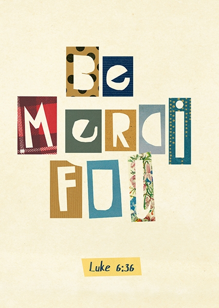 Postkarte - Be merciful Postkarte - Be merciful