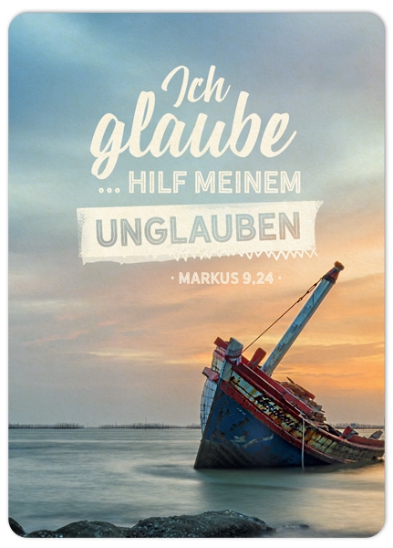 XL-Postkarte Big Blessing - Jahreslosung 2020 (Schiff)