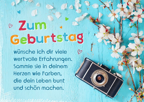 Postkarte - Zum Geburtstag - Erfahrungen Postkarte - Zum Geburtstag - Erfahrungen