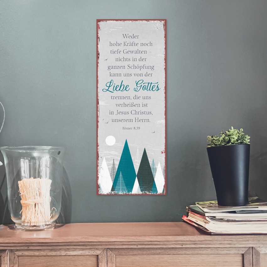 Metallschild lang - Hohe Kräfte Metallschild lang - Hohe Kräfte