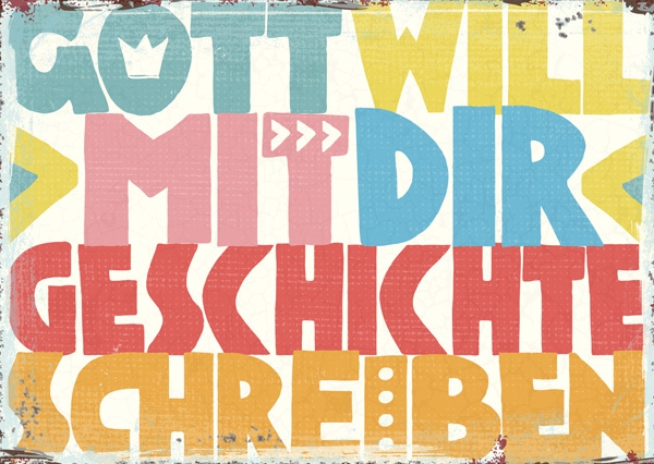 Postkarte - Geschichte schreiben Postkarte - Geschichte schreiben