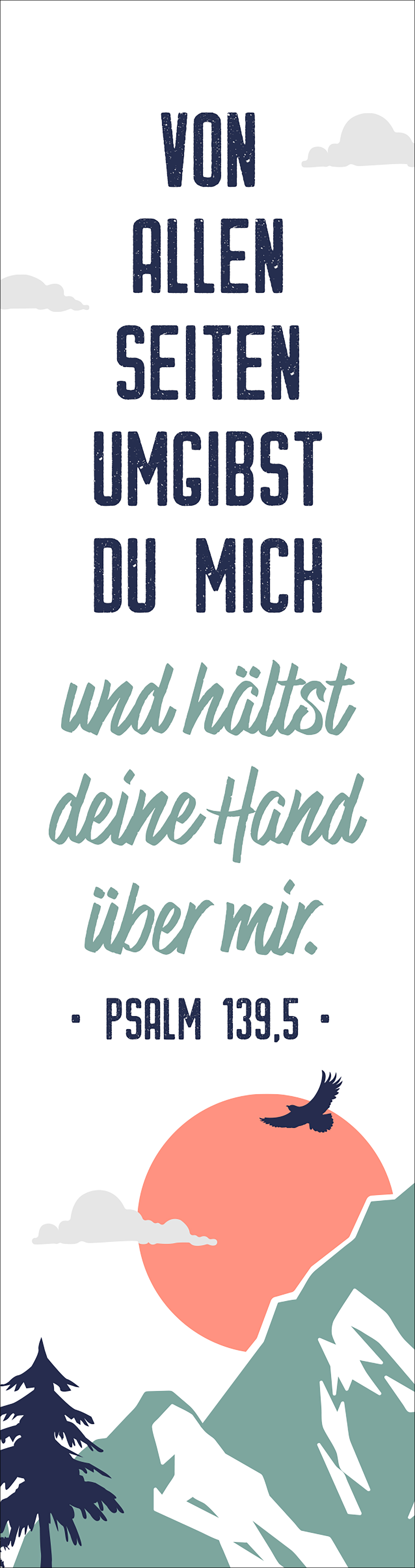 Segenszeichen - Von allen Seiten umgibst du mich