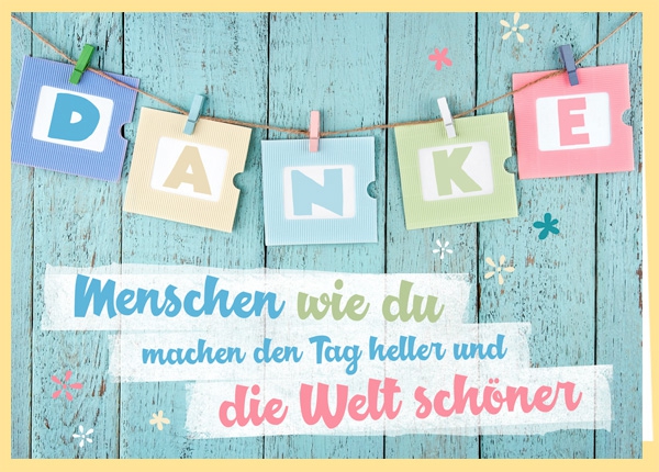 Faltkarte - Heller und schöner Faltkarte - Heller und schöner