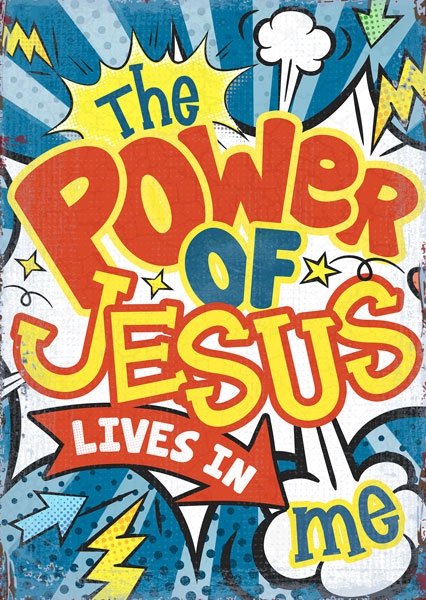 Postkarte - Power of Jesus Postkarte - Power of Jesus