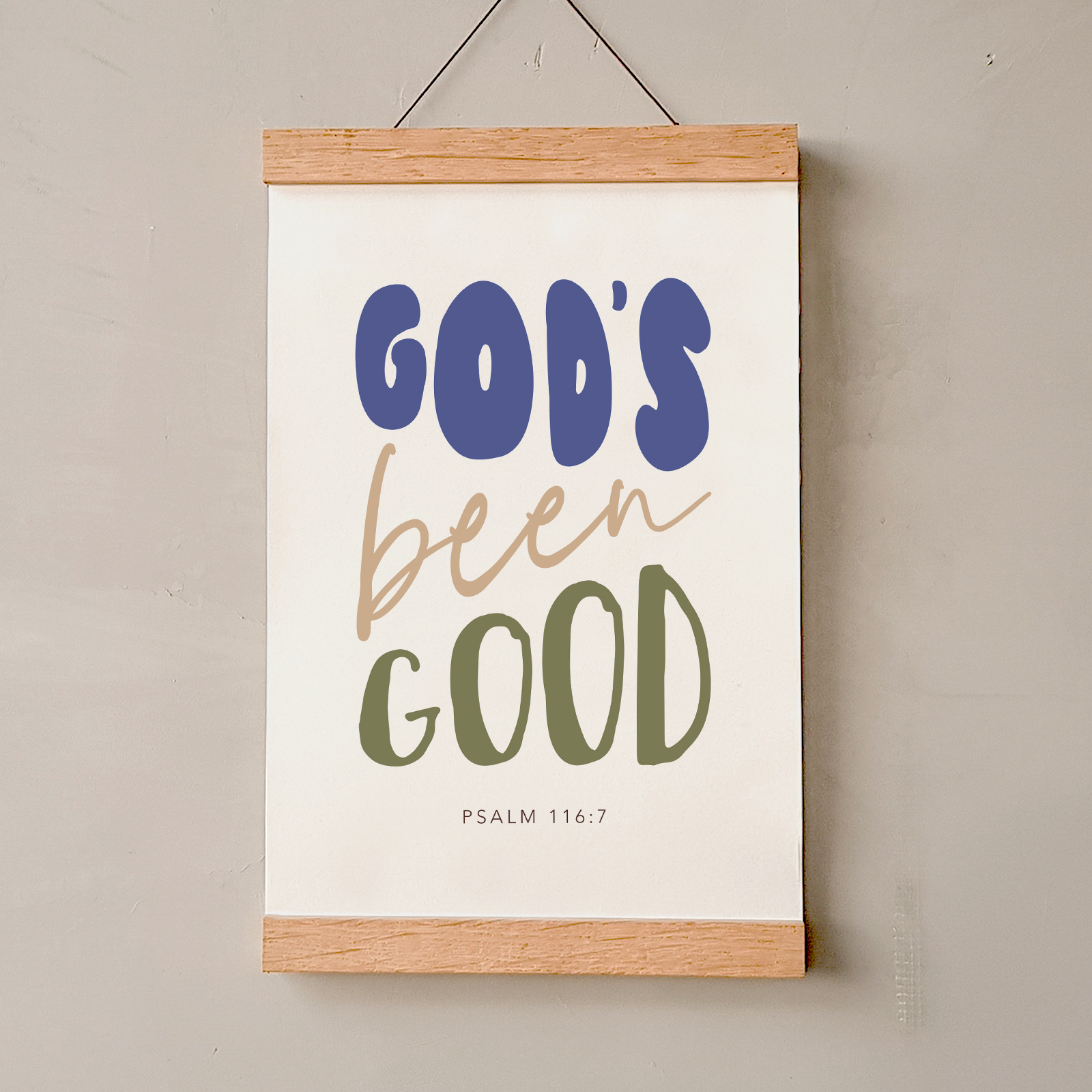 Poster - God`s been good