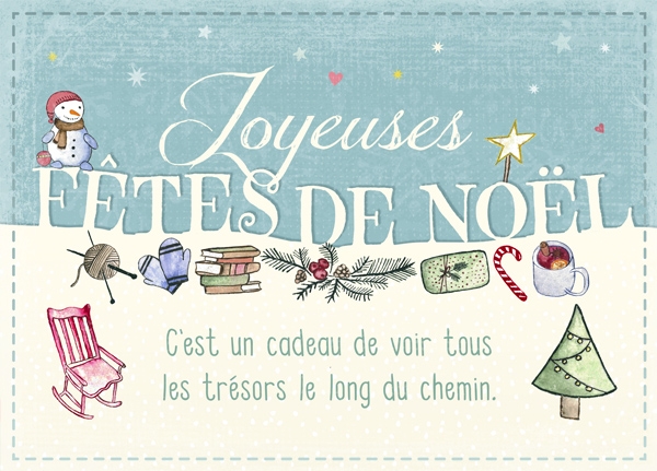 XL-Postkarte Big Blessing - Le trésors XL-Postkarte Big Blessing - Le trésors