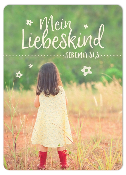 XL-Postkarte Big Blessing - Mein Liebeskind
