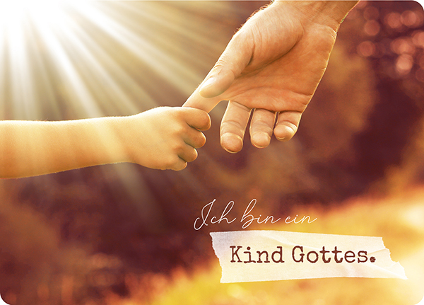 XL-Postkarte Big Blessing - Ich bin ein Kind Gottes XL-Postkarte Big Blessing - Ich bin ein Kind Gottes