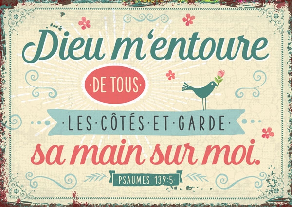 Postkarte - Sa main Postkarte - Sa main