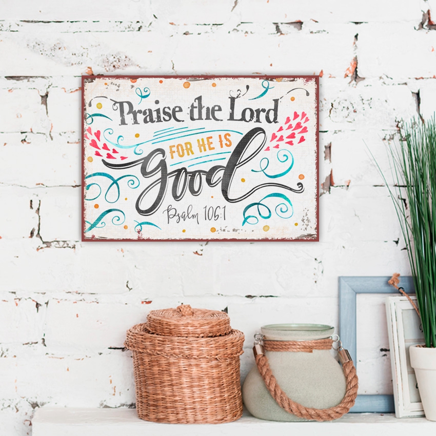 Metallschild klein - Praise Metallschild klein - Praise