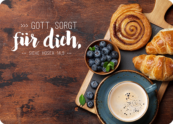 XL-Postkarte Big Blessing - Gott sorgt XL-Postkarte Big Blessing - Gott sorgt