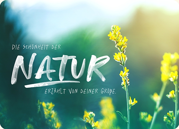 XL-Postkarte Big Blessing - Natur XL-Postkarte Big Blessing - Natur