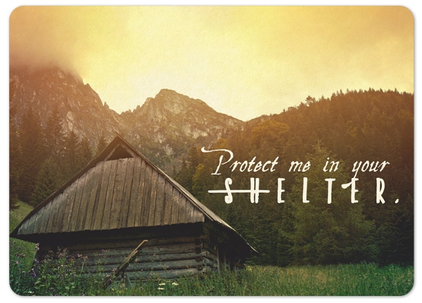 XL-Postkarte Big Blessing - Shelter XL-Postkarte Big Blessing - Shelter