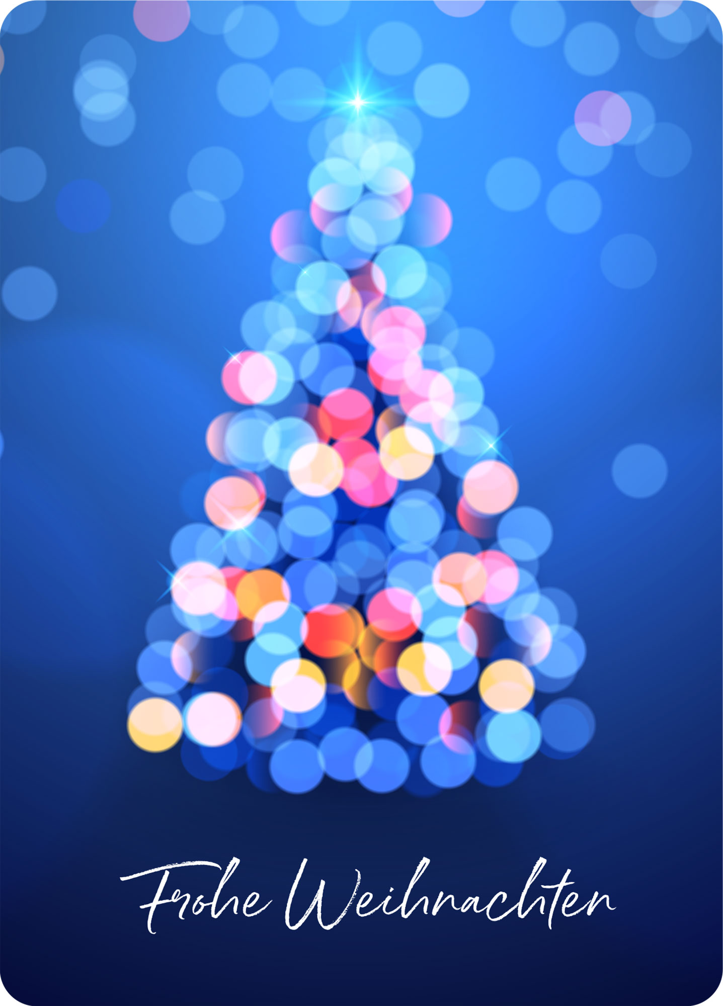Big Blessing Postkarte – Frohe Weihnachten XL-Postkarte Big Blessing - rohe Weihnachten
