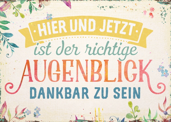 Postkarte - Der richtige Augenblick Postkarte - Der richtige Augenblick