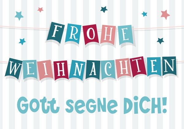 Mini - Weihnachten - Gott segne dich Mini - Weihnachten - Gott segne dich