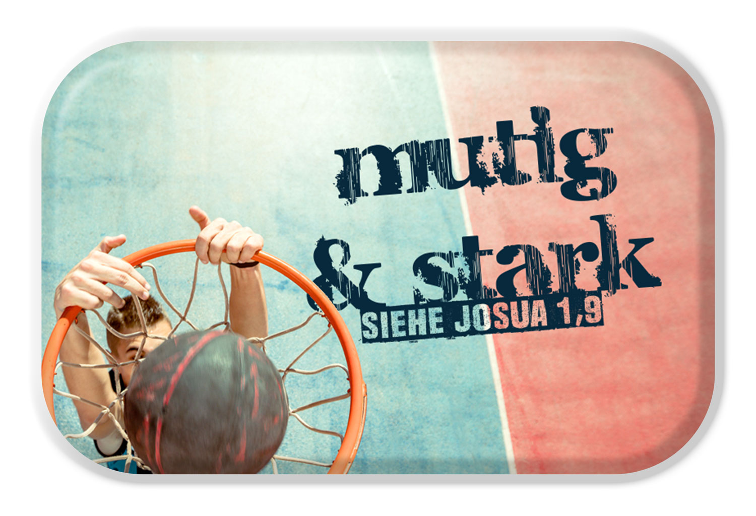 Magnet Mag Blessing - mutig & stark (Basketball)