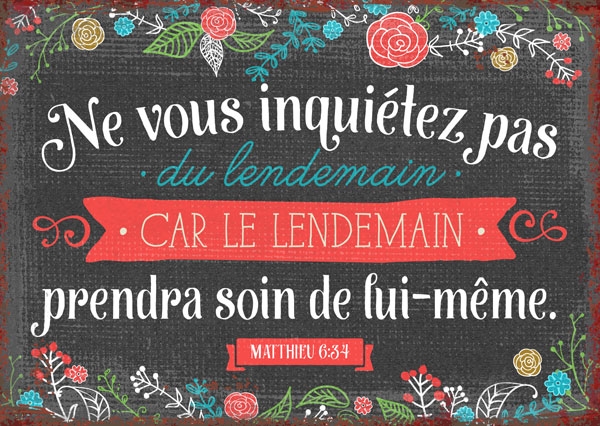 Postkarte - Lendemain Postkarte - Lendemain