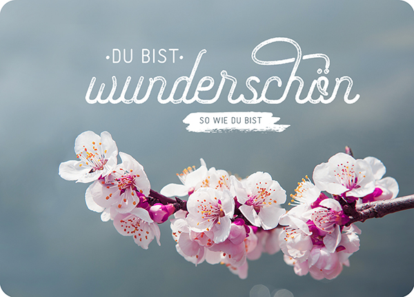XL-Postkarte Big Blessing – Du bist wunderschön XL-Postkarte Big Blessing – Du bist wunderschön