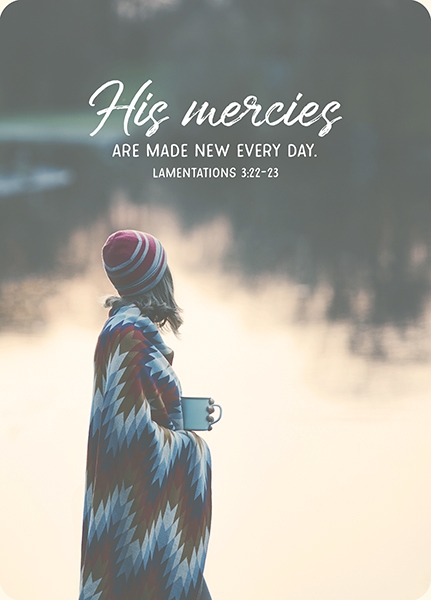 XL-Postkarte Big Blessing - His mercies