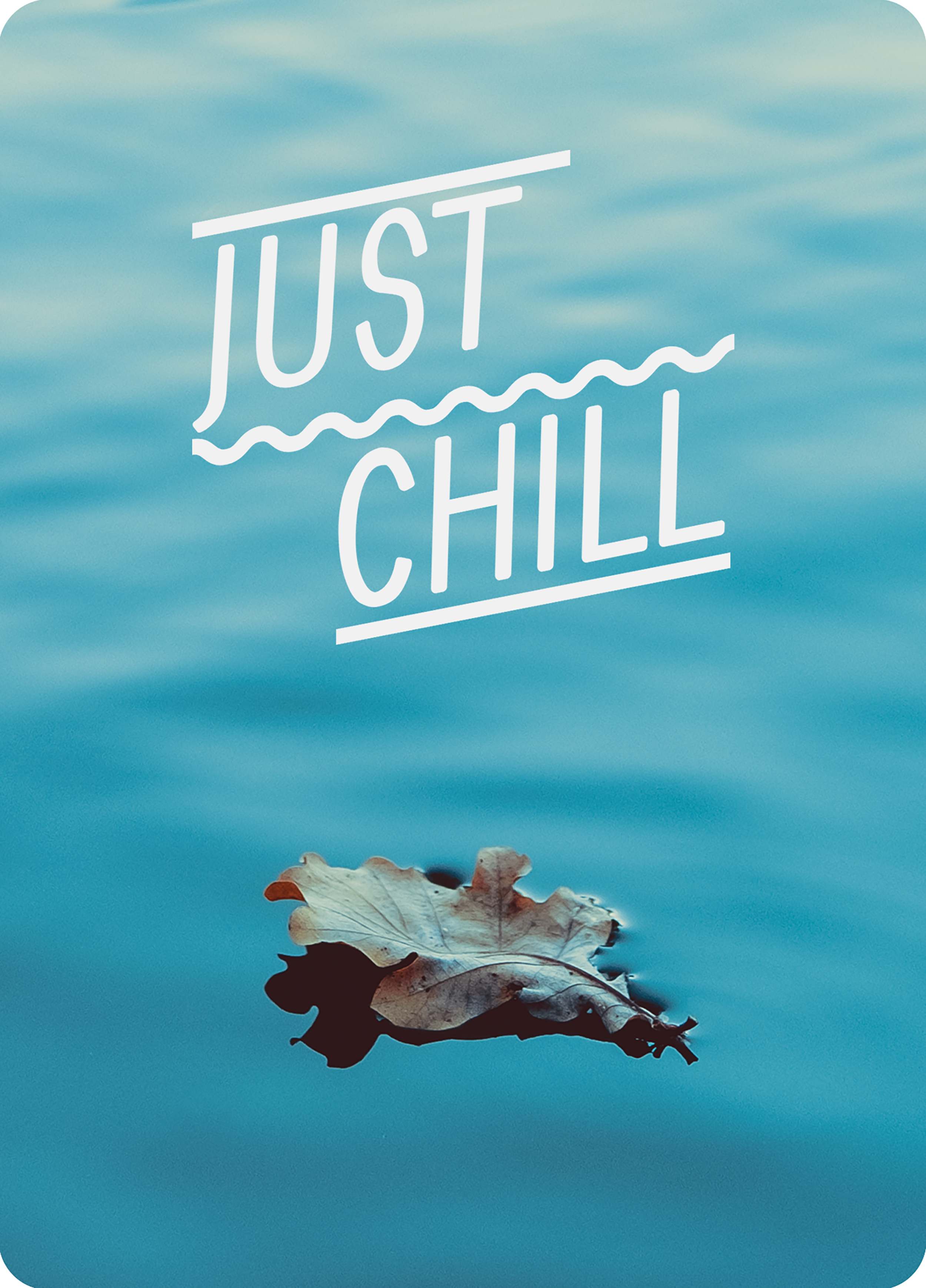 Big Blessing - Just chill XL-Postkarte Big Blessing - Just chill