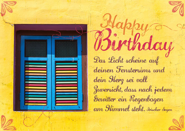 Postkarte - Regenbogen am Himmel Postkarte - Regenbogen am Himmel