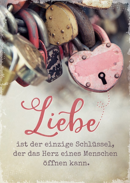 Postkarte - Der einzige Schlüssel Postkarte - Der einzige Schlüssel