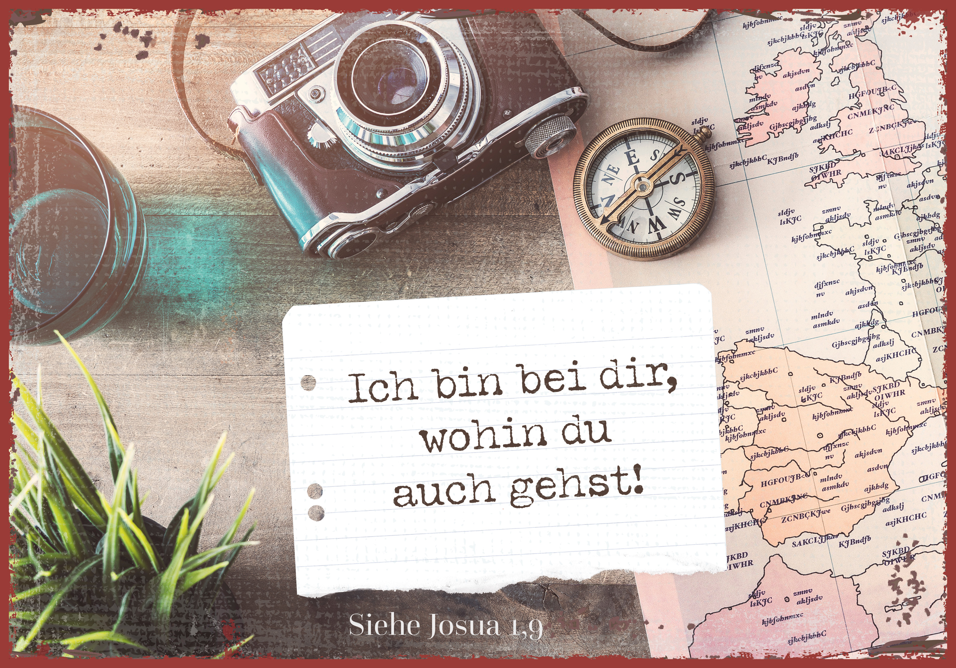 Metallschild klein – Ich bin bei dir Metallschild klein - Ich bin bei dir