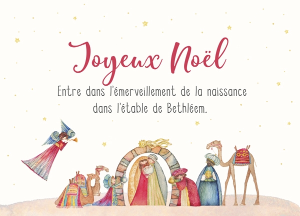 XL-Postkarte Big Blessing - L'émerveillement XL-Postkarte Big Blessing - L'émerveillement