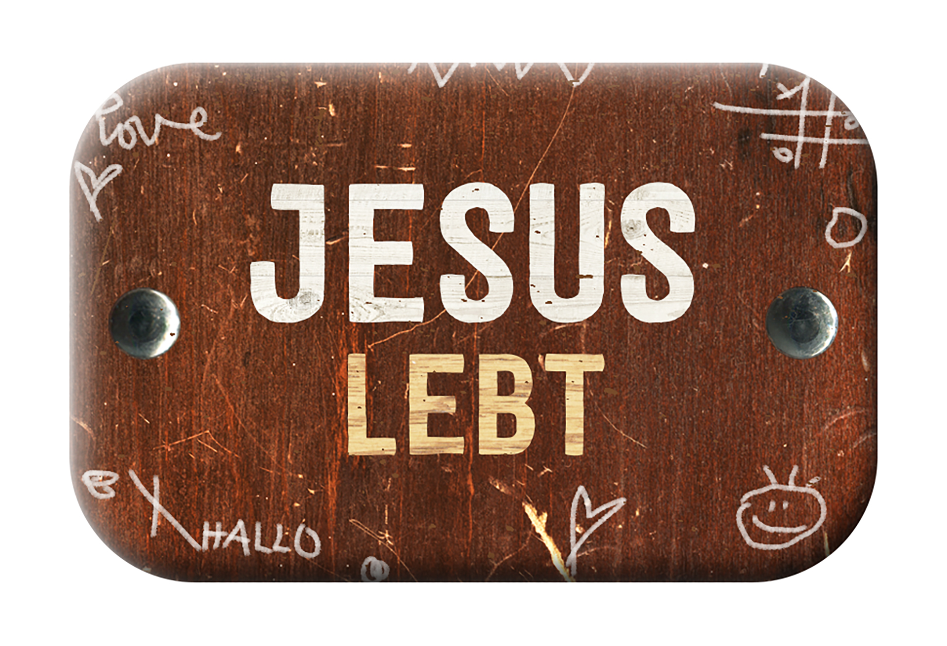 Magnet Mag Blessing - Jesus lebt (Holz) Magnet Mag Blessing - Jesus lebt (Holz)