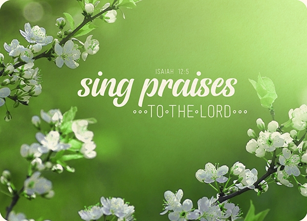 XL-Postkarte Big Blessing - Sing praises XL-Postkarte Big Blessing - Sing praises
