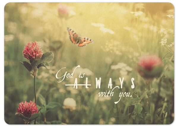 XL-Postkarte Big Blessing - Always with you