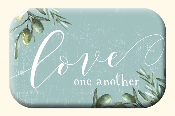 Magnet Mag Blessing - Love one another (mint)