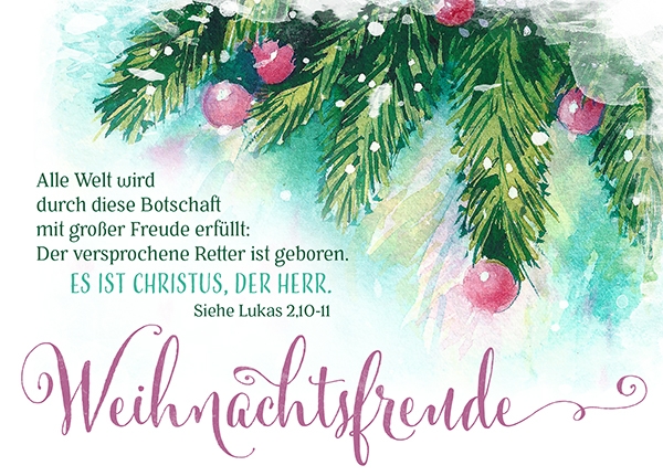 XL-Postkarte Big Blessing - Weihnachtsfreude - Alle Welt XL-Postkarte Big Blessing - Weihnachtsfreude - Alle Welt