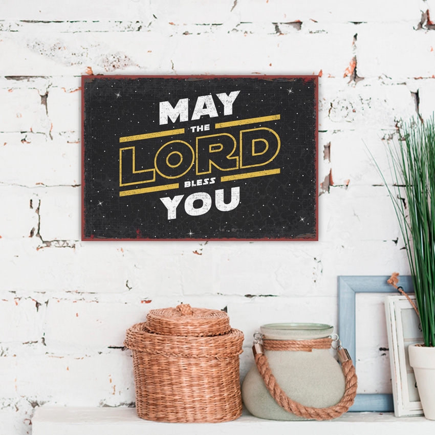 Metallschild klein - May the Lord Metallschild klein - May the Lord