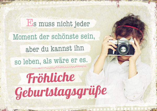 Postkarte - Jeder Moment Postkarte - Jeder Moment