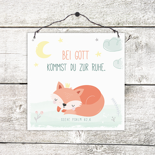 Holzschild klein - Kommst du zur Ruhe Holzschild klein - Kommst du zur Ruhe