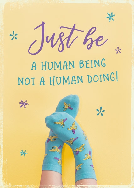 Postkarte - Just be Postkarte - Just be